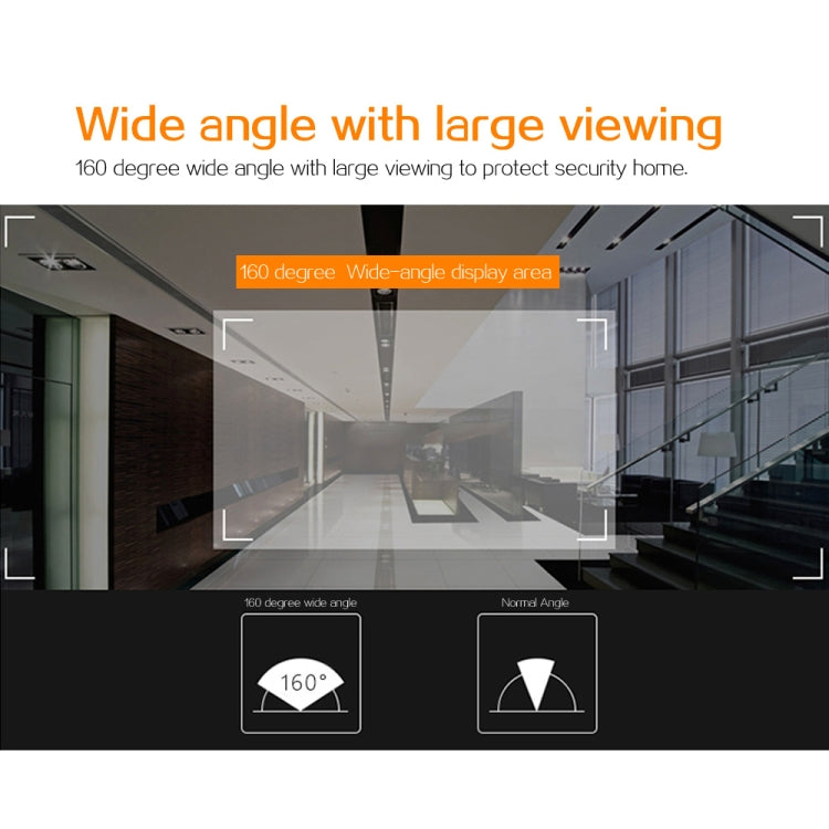 X5 2.4 inch Screen 2.0MP Security Camera No Disturb Peephole Viewer, Support TF Card, X5 X5 2.4 inch Screen 2.0MP Security Camera No Disturb Peephole Viewer, Support TF Card, X5